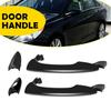 Pair Exterior Door Handle for 2011-2015 Hyundai Sonata Front&Rear Left Black EXD