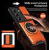 2 in 1 Ring Grip Built-in Magnetic Car Holder Case for Tecno Camon 40 Pro camon40 Camon 30 20 pro Lens push-pull protect Cover