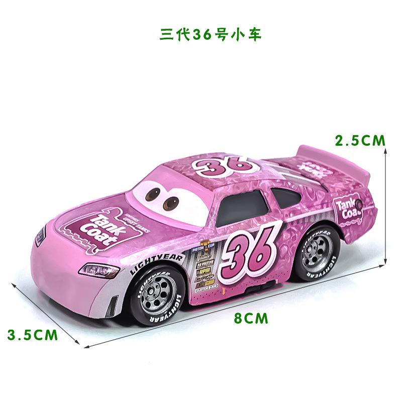 Cars Alloy Diecast Toy Cars, Lightning McQueen Kids Inertia Vehicles, Boys Collectible Models