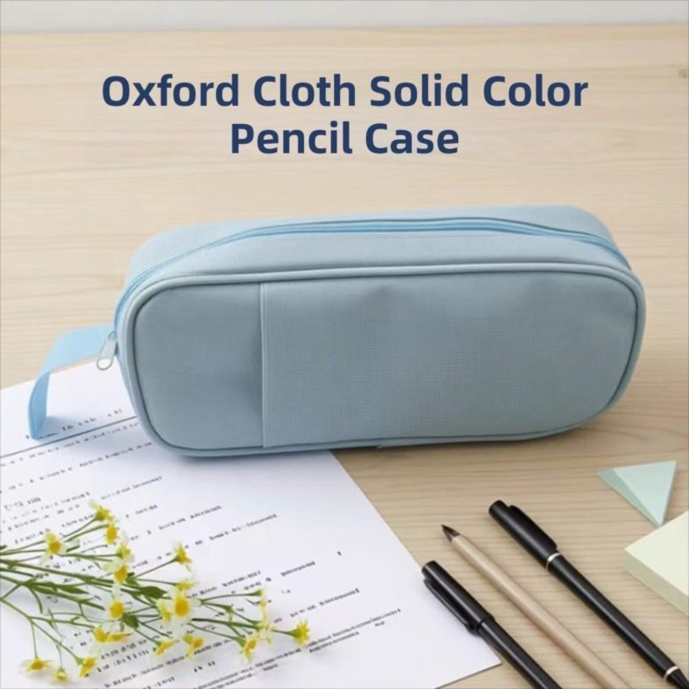 Stationery Storage Large Capacity Pencil Case Portable Cloth Stationery Bag  School