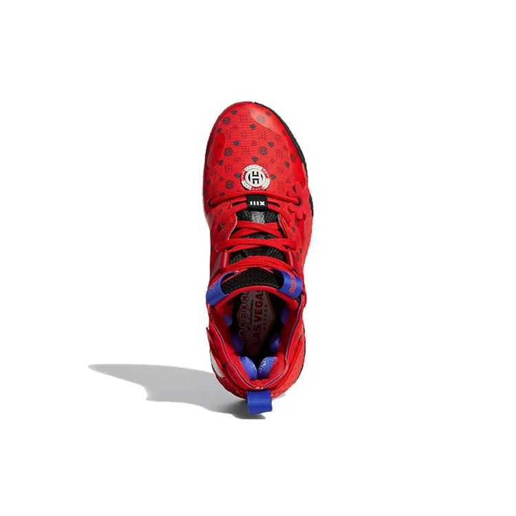 New Adidas Harden Vol. 6 Vivid Red Monogram HQ3884