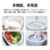 RULAYMAN Foldable Washtub, 15L Large Capacity, Soft Tub, for Laundry, Pet Bathtub, Cat and Dog Baths, Compact, Soaking Clothes and Shoes, Wide Tub, Po