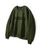 GRANDIOSITY [Gymwear] Heavy Royal Kiln Holy Site Logo Big Oversized Sweatshirt (4 Colors)