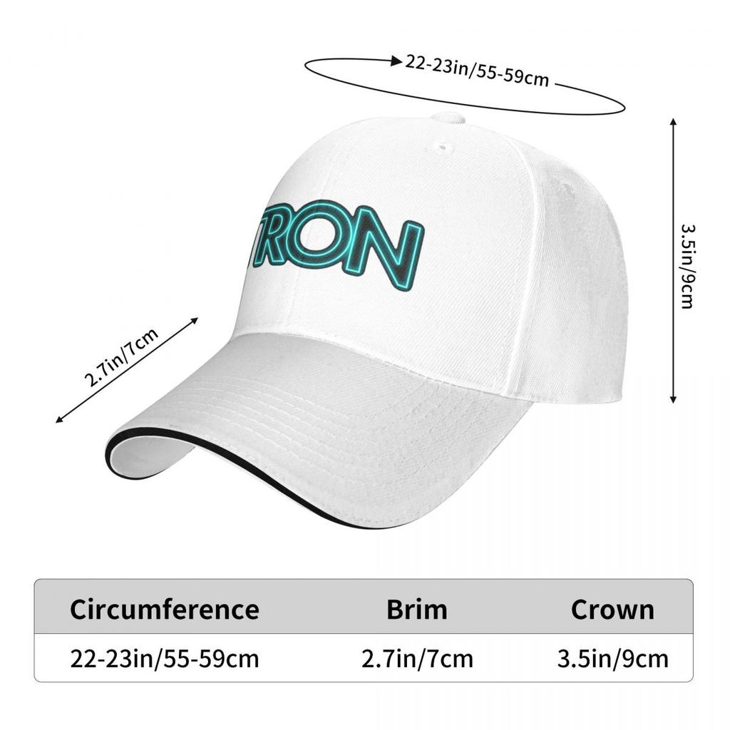 Tron Logo Cap Baseball Cap Ny Cap Sunscreen Hats Baseball Cap Unisex's Cap Women's