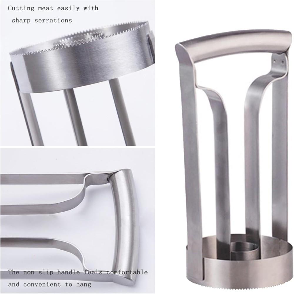 Pineapple Meat Extractor Pineapple Slicer Stainless Steel Pineapple Meat Extractor Core Peeler Multifunction Fruit Slicer Peeler Tool for Kitchen