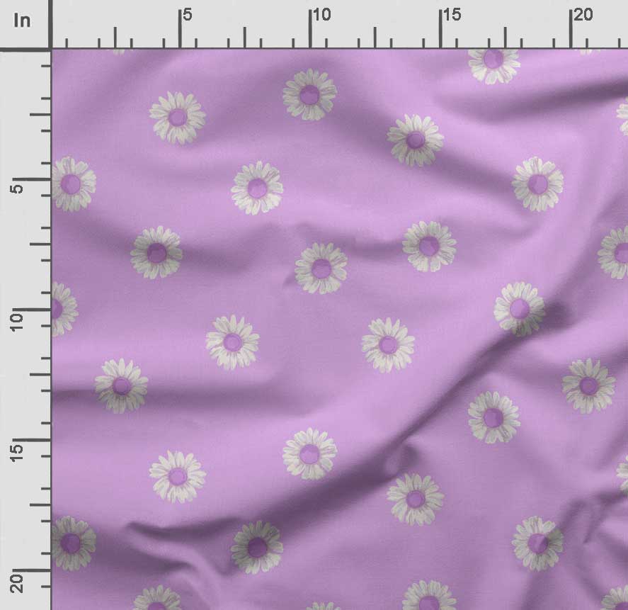 Soimoi Floral Print,  Cotton Cambric, Quilting Fabric Sold by The Yard 42 Inch Wide, Medium Weight Cotton Fabric,