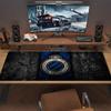Club Brugge KV Large Size Mouse Pad Large Gaming Table Cushion Non-slip Laptop Tablet Big Mousepad XXL Mat Mini PC Playmat With Lock Edge