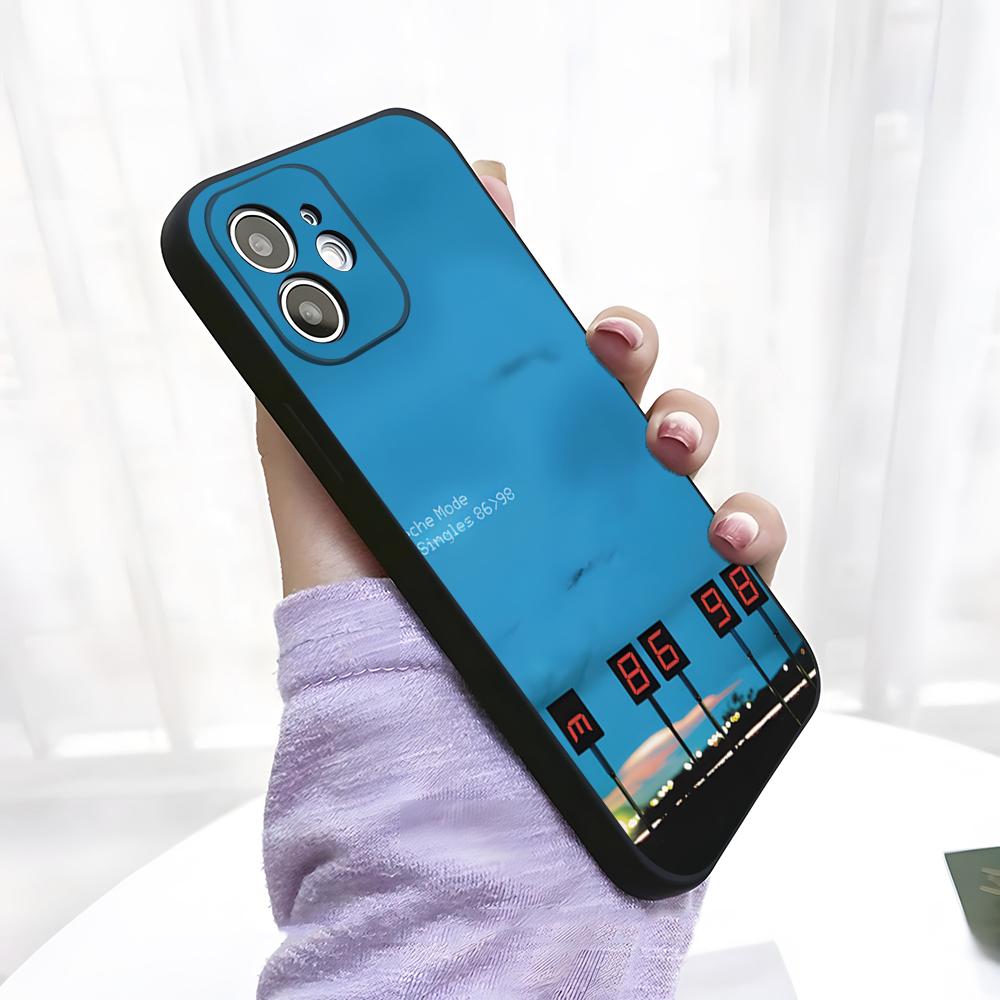 

Depeche Mode Phone Case For IPhone 17 Pro Max 15 Pro 16 14 Plus 12 13 Mini 11 Pro Shockproof Soft Cover iPhone14 Plus