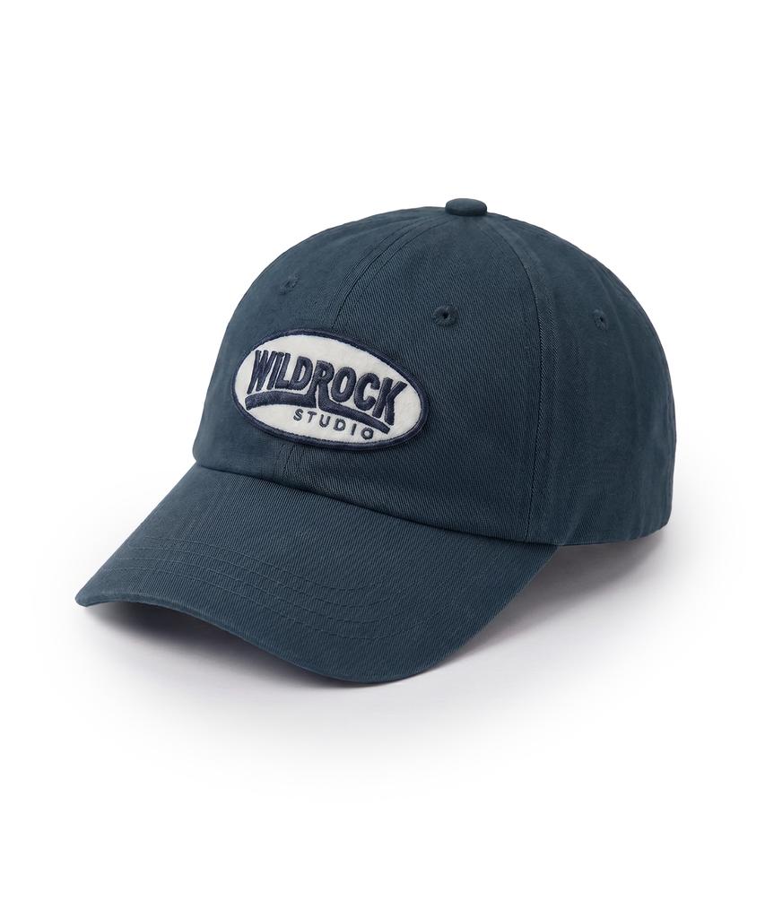 WILDROCK Wild Studio Emblem Ball Cap_Navy