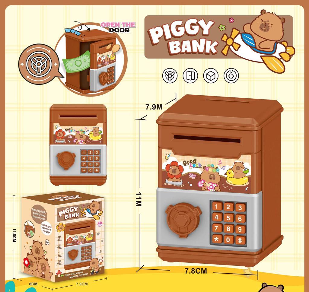 Adorable Creative Piggy Bank for Kids - Perfect Gift for Boys and Girls