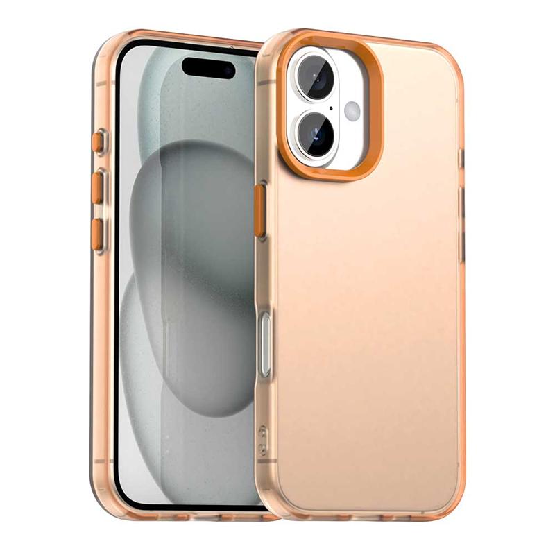 Anti-Drop Candy Color Phone Case For iPhone 17 Matte PC Transparent Case For iPhone 17 Air 17 Pro Max Cover For iPhone 17 Case