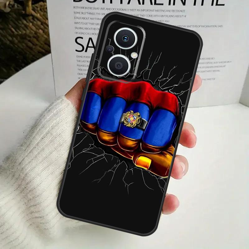 Armenian Flag Case For OPPO Reno 10 Pro 11F 4 5 6 7 8 Lite 4Z 5Z 8T OPPO Find X2 X3 X5 Lite X6 Pro Cover