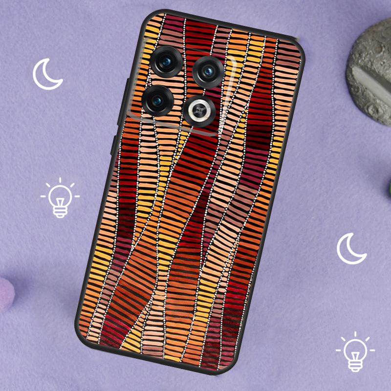 

African Print Fabric Case For OnePlus 13R 12R 10R 13T 15 13 12 11 8T 10T Nord CE 4 3 2 Lite N20 N30 Nord 5 Cover OnePlus 9Pro