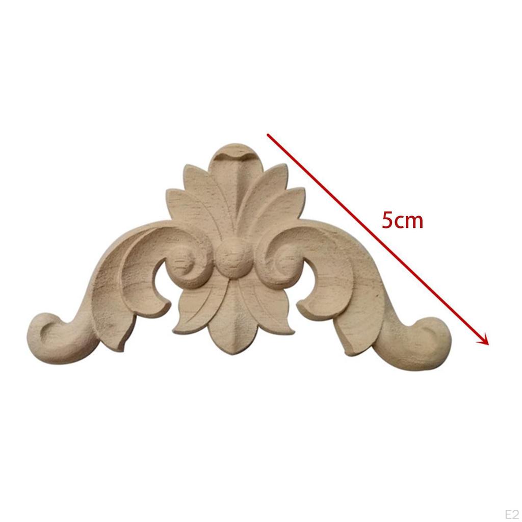 Wooden Appliques for Cabinet And Drawer Embellishment