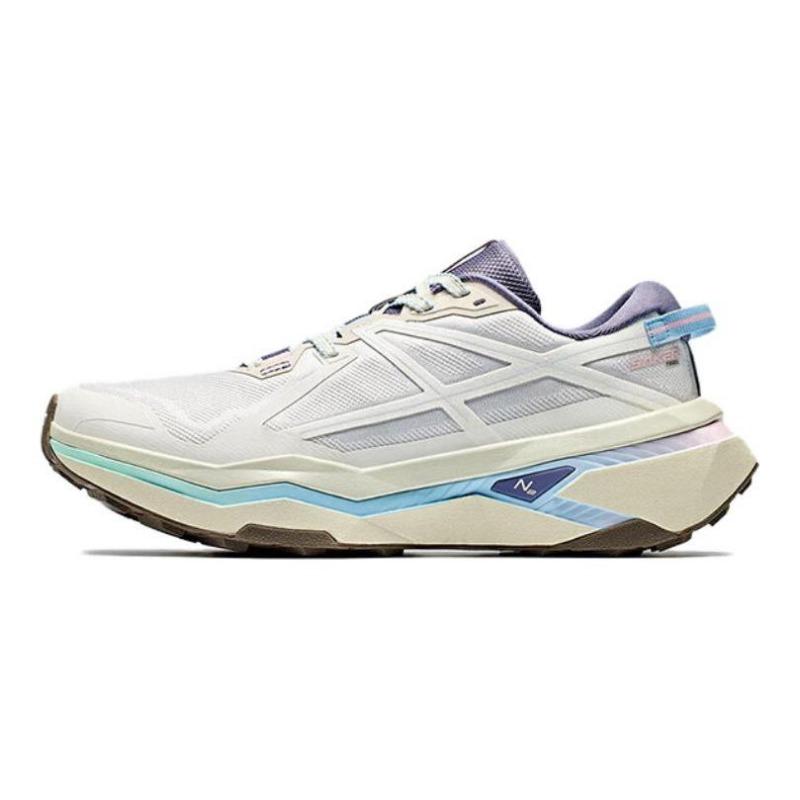 Anta Falcon 2 women low-top running shoes beige purple 122445502A-3 36.5