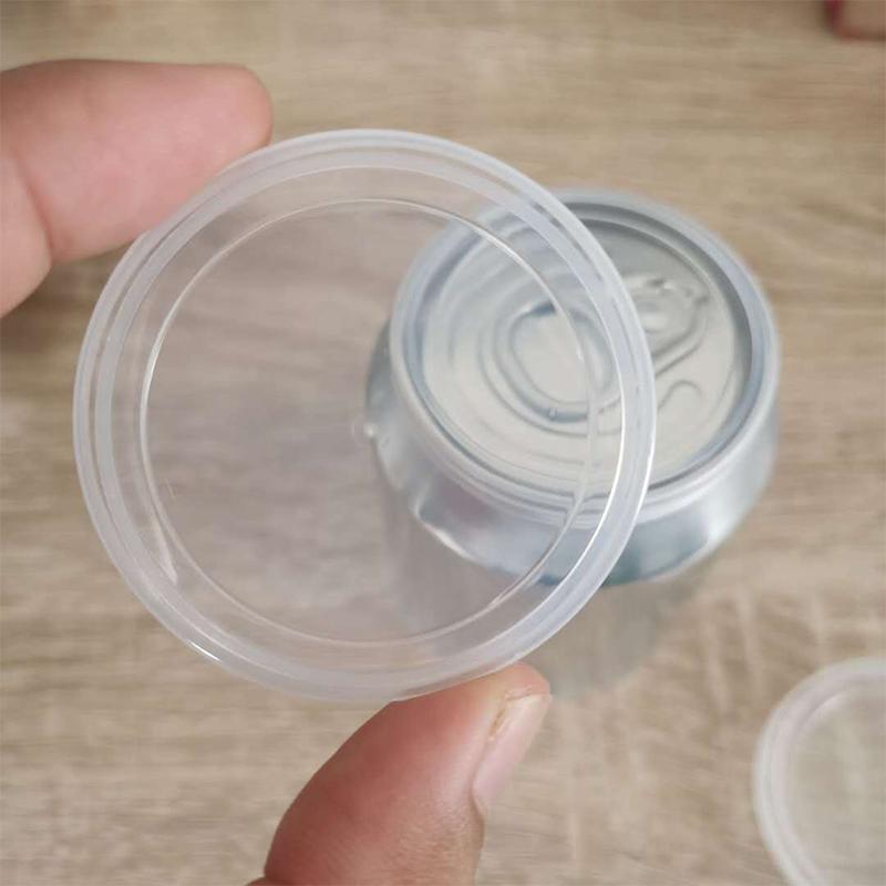 10Pcs Various Sizes Pe Tight Seal Lids Reusable Leak Proof Replacement Lids For Canned Goods Or Pet Dog Cat Food Universal