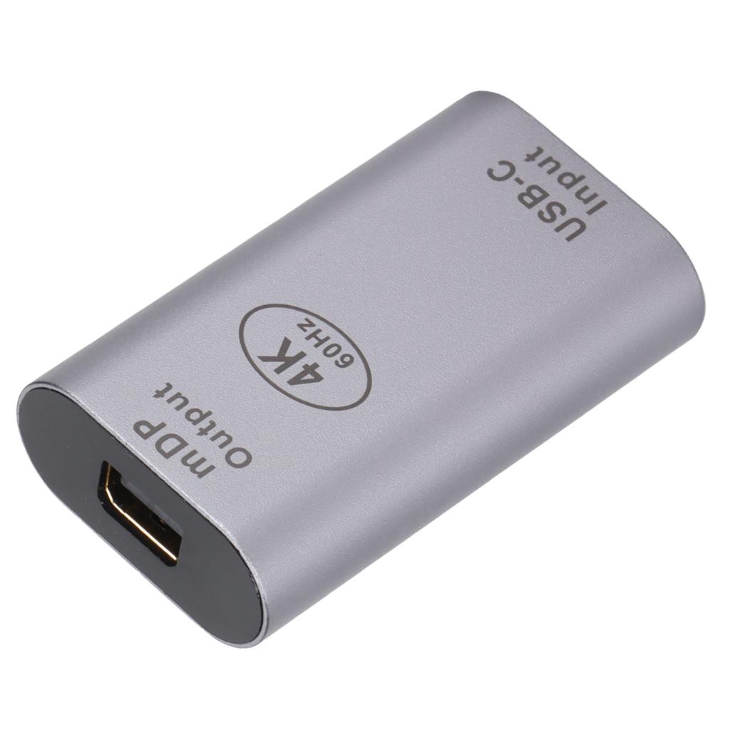 JORINDO Type C to DisplayPort Converter Type C Female to Mini DP Female Adapter 4K 60Hz