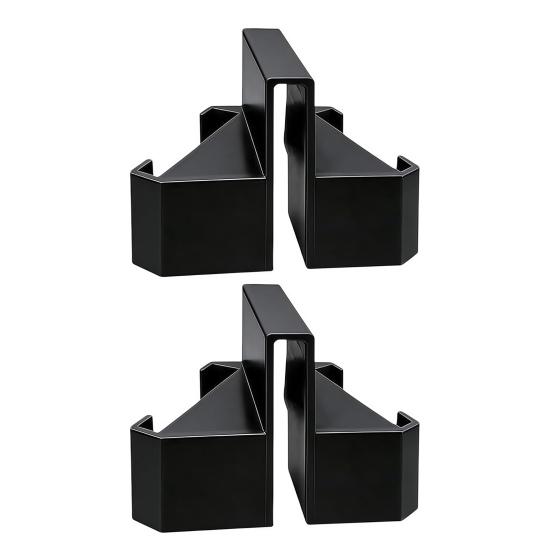 Suport Camere Tenis Perspectivă Dublă Suport Telefon Cameră de Acțiune cu Clemp Suport Printat 3D pentru Fileu de Tenis pentru Înregistrare Meciuri Analiză Antrenament Live