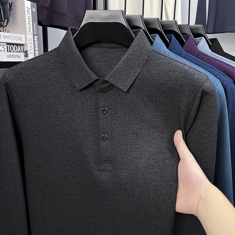 Firstview Men's Long Sleeve Polo Shirt