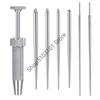 Taper Insertion Pin Tool Internal Thread Piercing For Tragus Lip Nose Piercing Stretching Tool Jeweler's Pick Up Tool