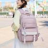 2025 Summer New High School Student Book Bag Sturdy Oxford Wear-resistant Teenager Girl School Bag Lightweight Large Capacity College Student Backpack