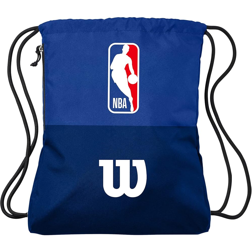 Wilson NBA DRV Basketball Bag Blue Durable Design Lightweight Sports Equipment