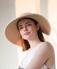 Sseongeulleideu Raffia Hat Mare Sun Visor Women'S Uv Protection Summer Hat Resort Hat