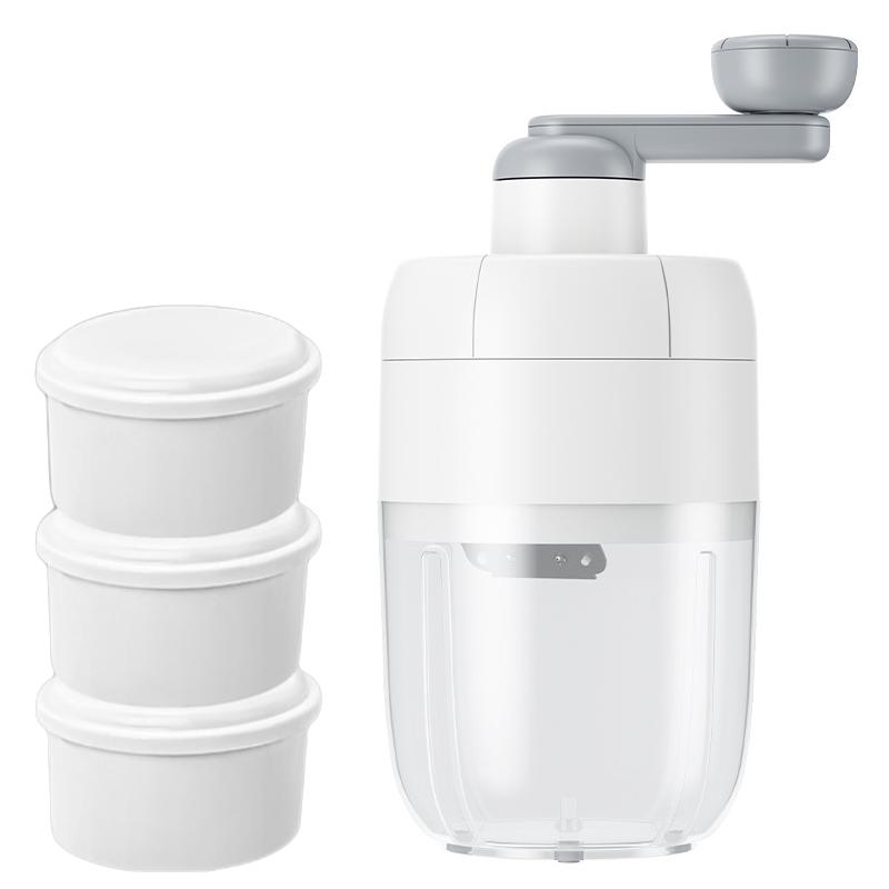 Compact Manual Ice Breaking Shaver, Household Hand Ice Crusher for Homemade Smoothie Raw Materials