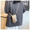 Artistic Pastoral Style Retro Straw Crossbody Bag with Key Holder and Phone Pocket - 2025 Trendy Casual Woven Design