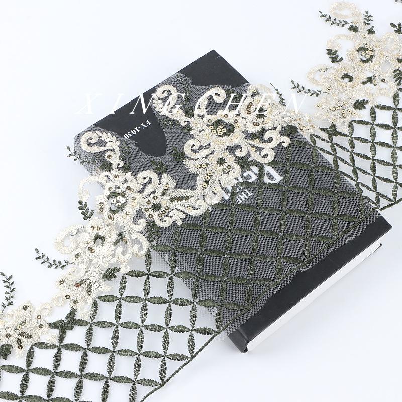Star Lace Accessories Color Line Lace Gold Beads Clothing Accessories Skirt Hem Cuffs Lace Decorative Cloth