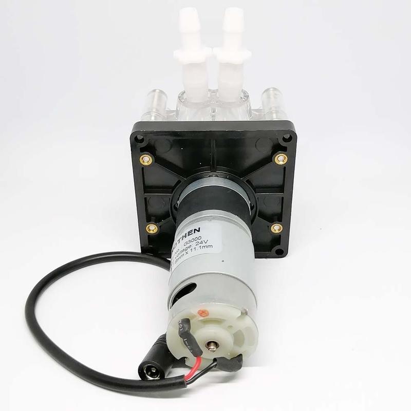 Peristaltic Pump Water Pumping Adjustable Flowrate 200ml~3000ml/min Plug and Play With Power Adaptor
