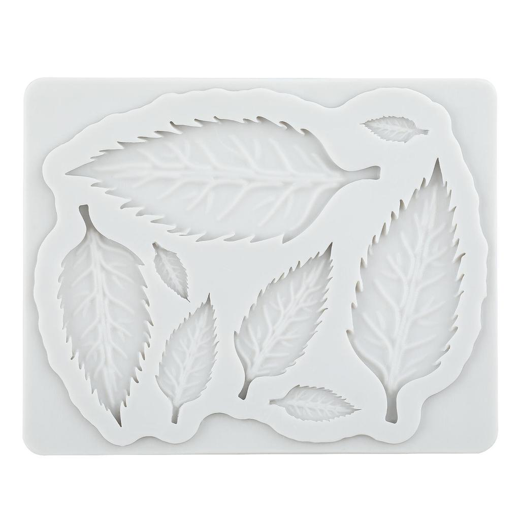 Leaf Silicone Mold Tree Leaves Fondant Molds Cake Decorating Tools Theme Cake Dessert Decorated Chocolate Candy Mold