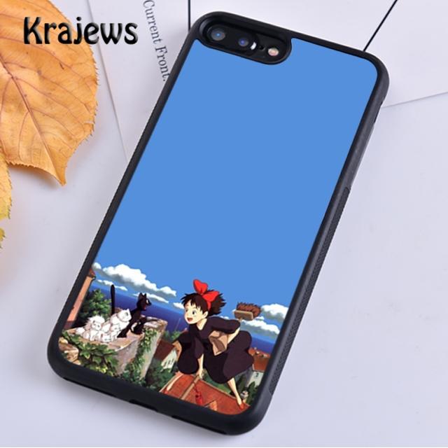 Krajews Kiki's Delivery Service Etui na telefon Pokrowiec na iPhone 14 5 SE 6s 7 8 plus XR XS 11 12 13 pro max Samsung S21 S22ultra Plus