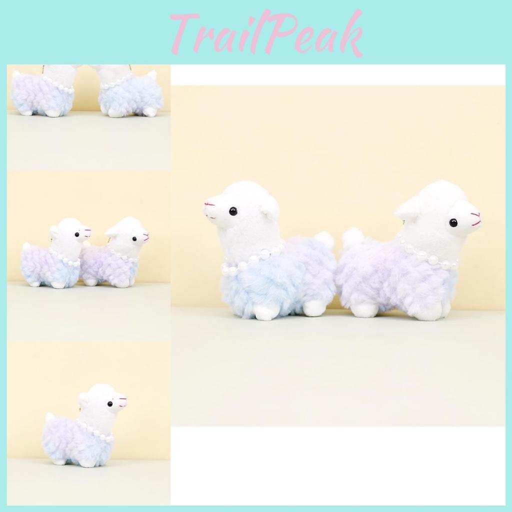 Colorful Alpaca Plush Keychain Adorable And Soft Llama For Wedding Toss Dolls