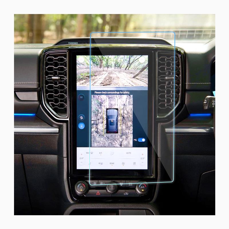Ford Everest 2024 10" Console Navigation Tempered Glass Film