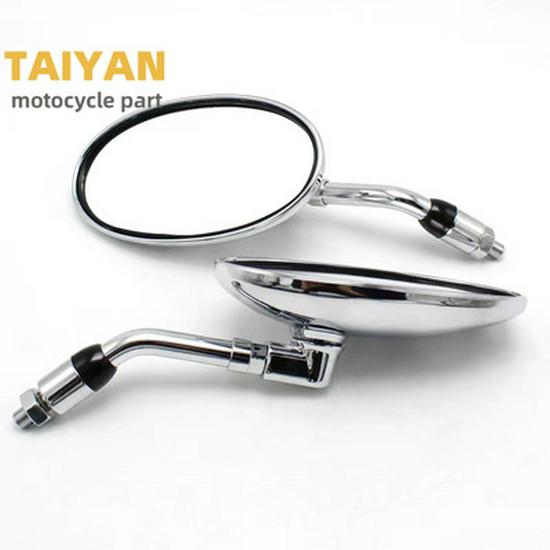 Universal Retro Electric Motorcycle Rearview Mirror for Harley & Yamaha (22mm)