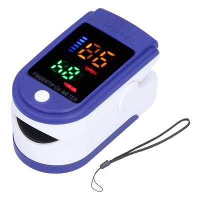 LED Oximeter Fingertip Pulse Oximeter with Multifunction Easy To Install Durable for Blood Oxygen