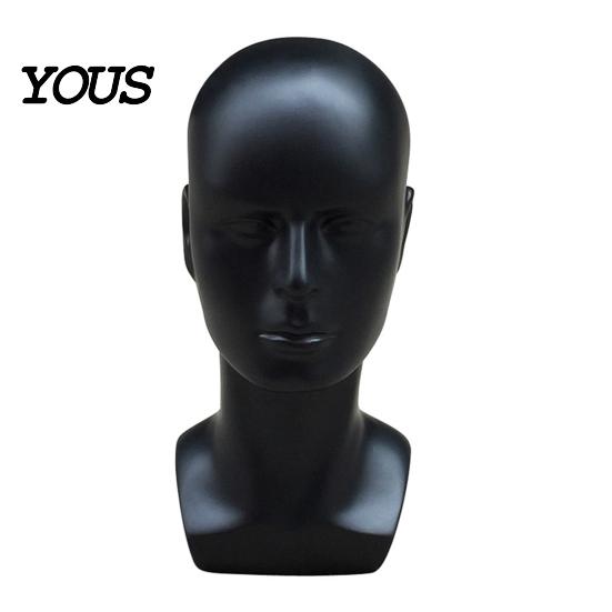 Manichino Testa di Plastica Uomo Multi-Uso Modello Maschera Occhiali Cappello Parrucca Espositore Oggetti di Scena