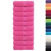 VidaXL Serviettes de toilette Premium SOLUND 10 pièces Rose 30 x 30 cm 600 g/m² 137517