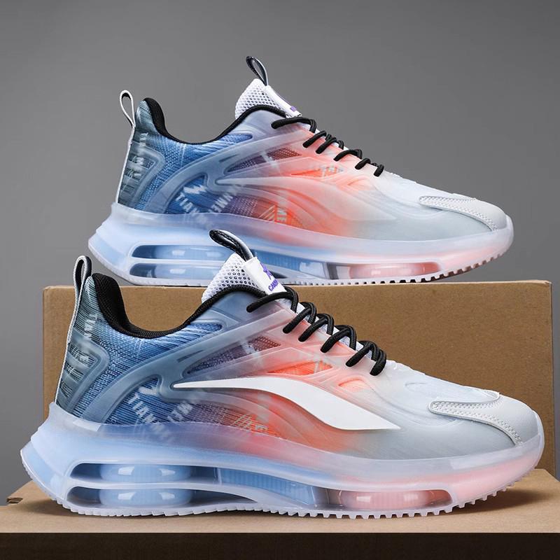 Putian autumn and winter breathable casual heightening air cushion velvet cotton shoes running sports dad trendy shoes