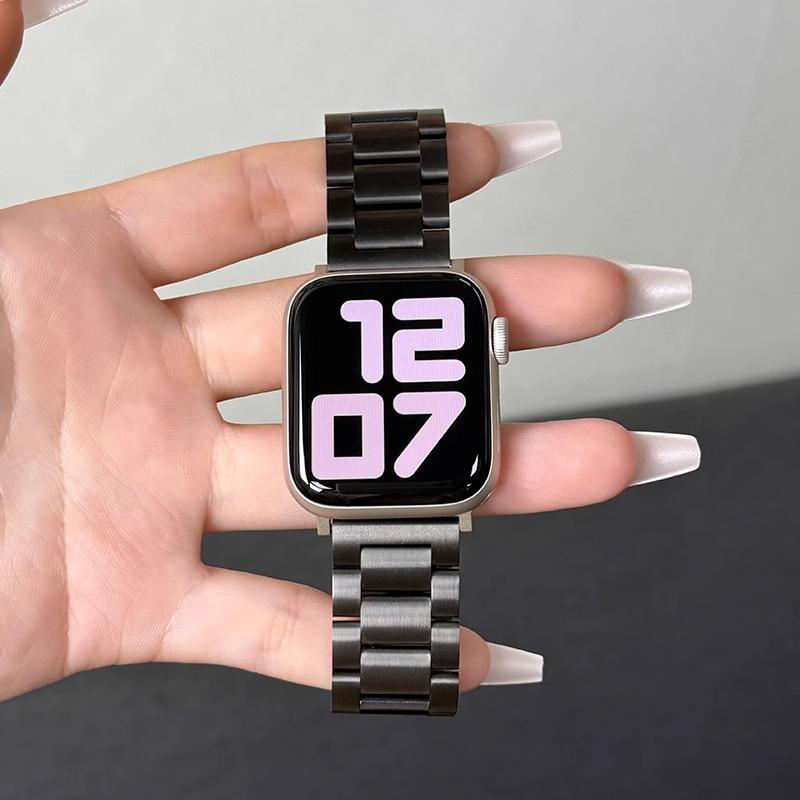 Stainless Steel Strap For Apple Watch Ultra 2 49 45 41 40 46 38 42 44mm Metal Band Bracelet For iWatch Series 10 9 8 7 6 5 4