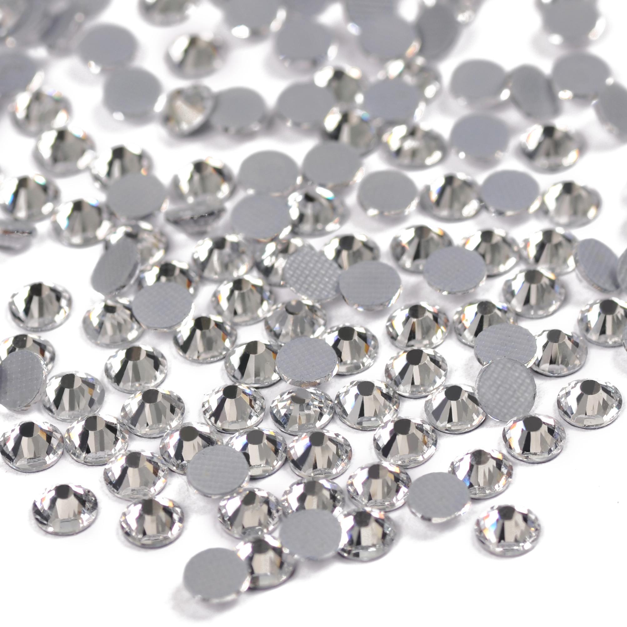 China Bulk Hot-fix Flat Back Rhinestones Bulk Crystal Glass Hotfix Rhinestones for Clothing Garment SS5 -1440pcs