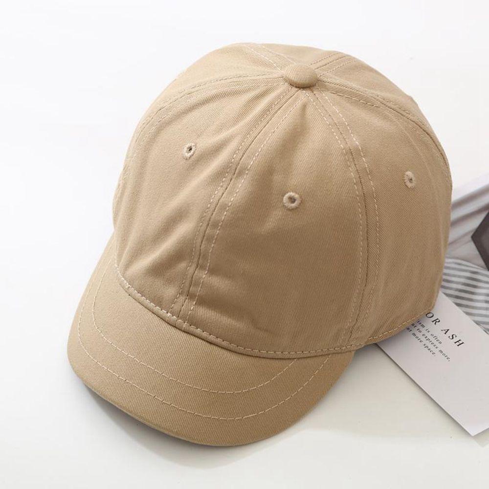 Korean Style Caps Short Brim Baseball Caps Women Baseball Caps Men Baseball Caps Solid Color Caps