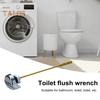 Toilet Flush Wrench Easy To Install Adjustable Holes Toilet Handle Optimal Flushing Toilet Tank Replacement Parts