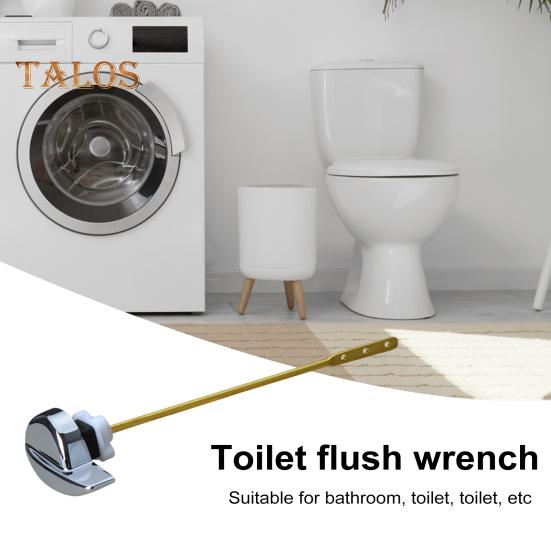 Toilet Flush Wrench Easy To Install Adjustable Holes Toilet Handle Optimal Flushing Toilet Tank Replacement Parts