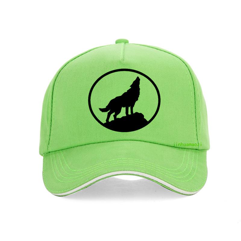 animal Wolf Baseball caps Unisex Casual outdoor adjustable hip hop Golf snapback hat bone