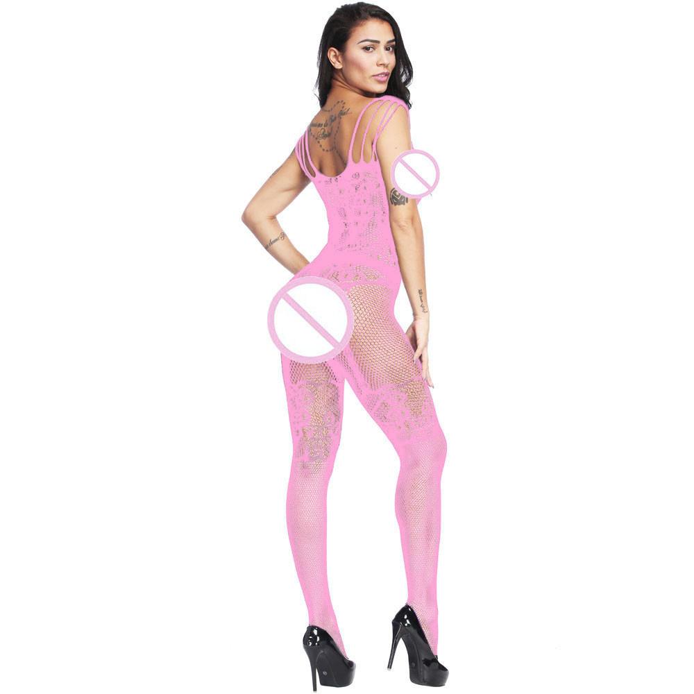 Women Open Crotch Bodystockings Underwear Pajama