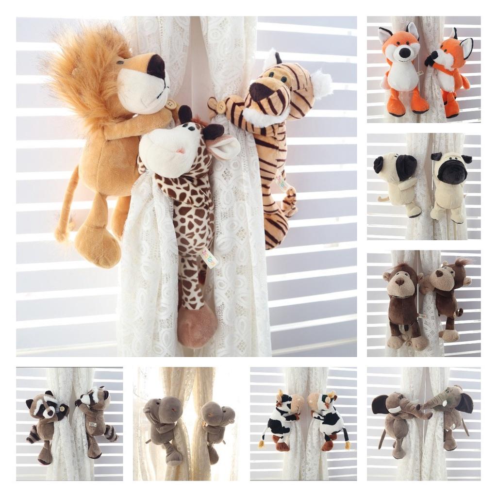 Carini Legacci per Tende con Animali della Giungla Tende Creative e Adorabili per Finestre