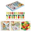 Early Learning Puzzle Toy For Kids Interactive Fishing And Carrot Harvesting Activity Toy for Hand Eye Coordination