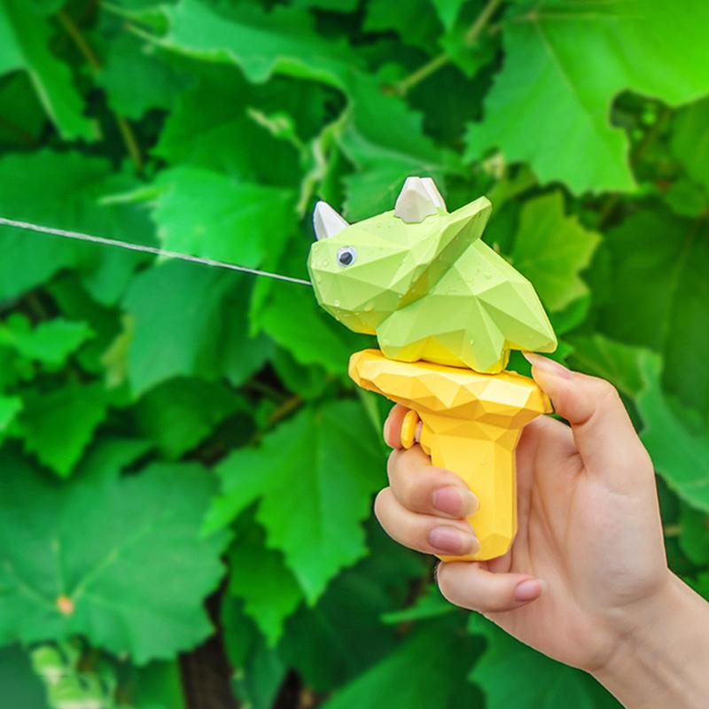 1 Piece Kids Swimming Pool Sand Beach Gun Splashing Toys Cartoon Dinosaur Water Gun Baby Bath Amusement Toy For Children